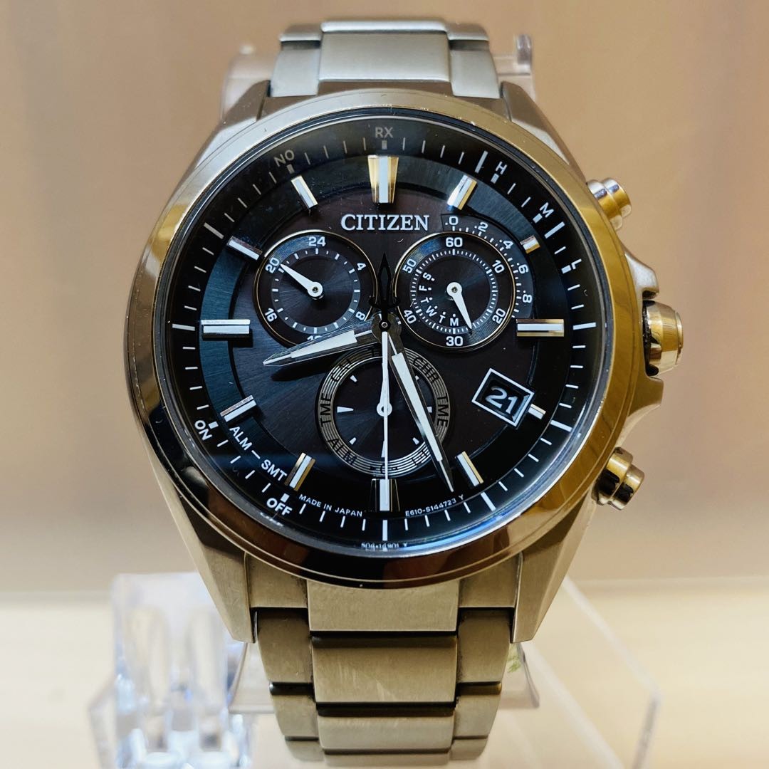Citizen Attesa Eco Drive At3050-51E Analog Solar Men Atessa Eco