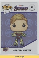 2023 Upper Deck Funko Pop Infinity Saga Patina Captain Marvel #19 READ 0nr3