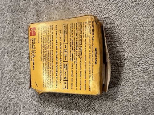 Kodachrome 40 Super 8 Color Movie Film Type A Cartridge 50’ KMA464 Exp 1985 - Picture 5 of 7