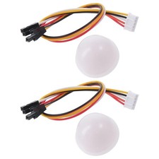 SHUATI 2pcs BH1750FVI Digital Light Intensity Sensor, DC 5V, I2C, 1-65535 Lux...