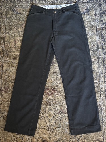 Vintage Grey Black Ben Davis Frisko Jeens 33x32 Made in USA