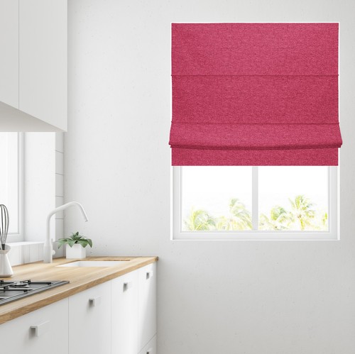 Soft Textured Ara Roman Blinds - Choice of Deluxe or Standard Headrail - Picture 94 of 96