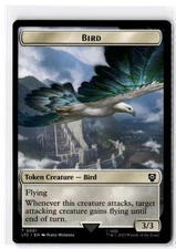 Commander: The Lord of the Rings #1 // 2 Bird // Goat Double-Sided Token