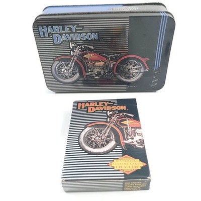 VTG 1997 Harley Davidson Historical Playing Cards 1903-1950 Limited Edition READ