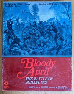 Bloody April SPI war game GBACW unpunched
