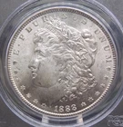 1888 "P" Morgan SILVER Dollar $1 PCGS MS64 #069 OGH Old Green BU Unc ECC&C, Inc.