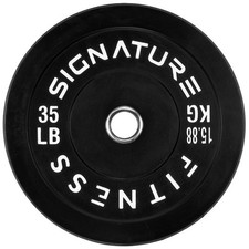 Olympic Rubber Barbell Bumper Plates for Strength Training and Weight Lifting