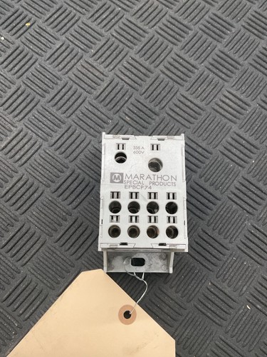 MARATHON EPBCP74 Power Distribution Block 335A 600V USED