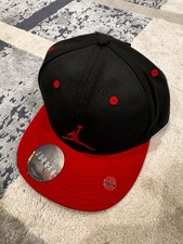 Brand New YOUTH Jordan Jumpman Red/Black Snapback Cap