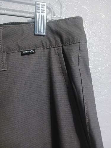 Hurley All Day Hybrid Shorts Men Sz 32 Inseam 9.5 Quick Dry Hunter Green - Picture 3 of 11