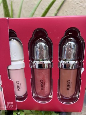 Kiko Milano 3D Hydra Glossy (Set of 3) #01 Lip Volume Cream, #17