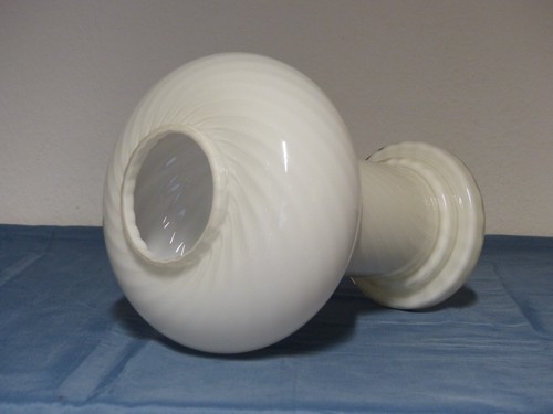 Tisch Lampe Leuchte Murano Swirl Wirbel rund WSB 70er vintage - Bild 6 von 10