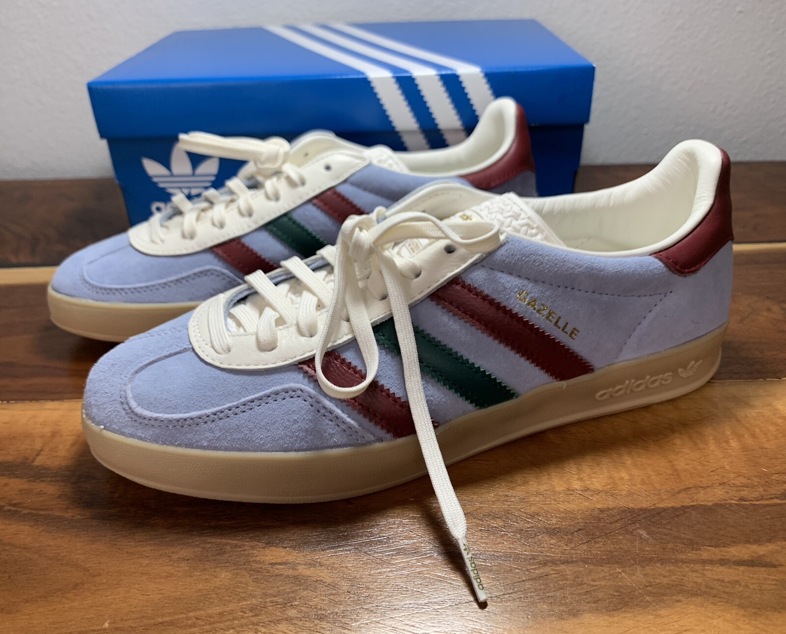 Adidas Originals GAZELLE INDOOR IG4994 Blue Dawn College