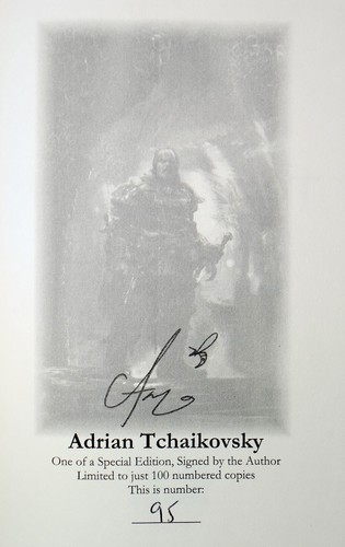 Adrian Tchaikovsky SIGNED A Time For Grief Tales of the Apt 2 NewCon Limited HC - Imagen 2 de 11
