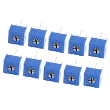 10 Pcs Potentiometer Trimmer Variable Resistor 3362P-103 10K Ohm