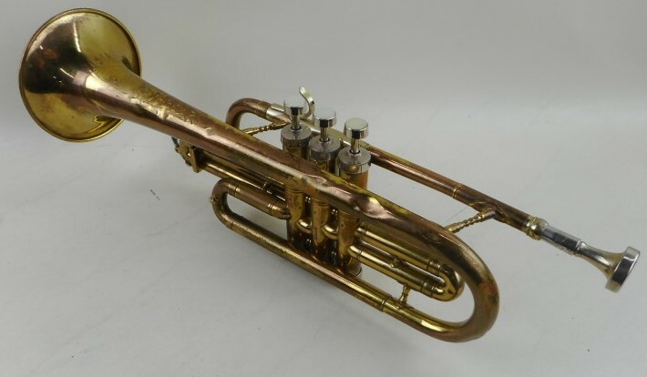 CONN DIRECTORモデル ビンテージコルネット本体ケース USA Conn