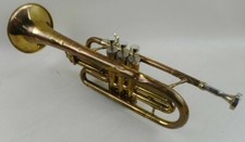 Conn Director Cornet Brass Instrument w/ Case, USA, good condition