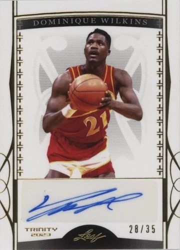 2022-23 Leaf Trinity - Dominique Wilkins #BA-DW1
