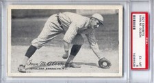 1921 Exhibits, Ivan Olson, Brooklyn Robins, PSA6, Only 1 Higher