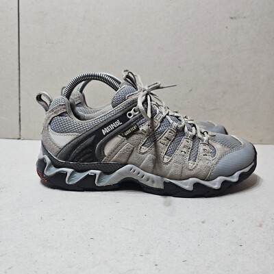 Meindl Respond Lady GTX Graphite/Sky Damen Wildleder Synthetik Schuhe Uk6,5 Eu40