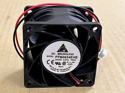 1PC For Delta FFB0624EHE 24V 0.57A 6CM 2 WIRES Cooling fan