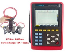 Three Phase Power Quality Meter Power Quality Analyzer with Current 10A-6000A
