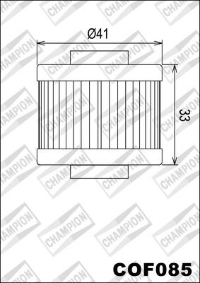 COF085 CHAMPION Peugeot 125 Satelis 2 Premium / Executive 2012 2013 oil filter