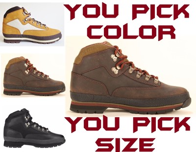 men's classic leather euro hiker boots