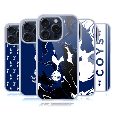 OFFIZIELLE TOTTENHAM HOTSPUR F.C. BADGE GEL HANDYHÜLLE FÜR APPLE iPHONE HANDYS