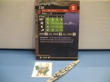  Axis Allies War at Sea CONDITION ZEBRA Z32 27/40 with card 