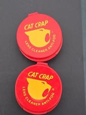 Two 2 x EK Cat Crap Anti-Fog Lens Cleaner for Sun Glasses Eyeglasses Goggles