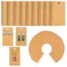 350Pack Earring Cards Holder for DIY Ear Studs Earrings Necklace Jewelry Display