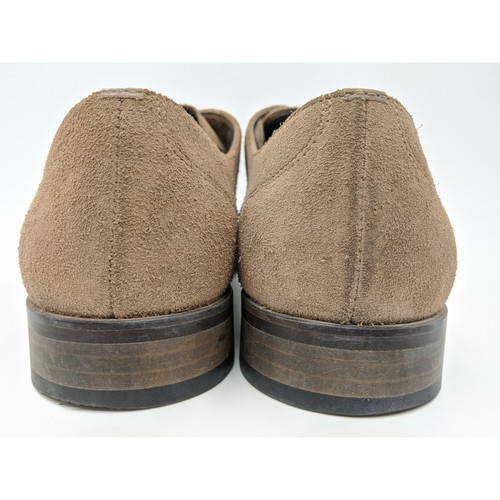 John Varvatos USA hellbraun Wildleder Freizeit Budapester Derby Oxford Herren 9,5 M - Bild 7 von 10