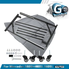 Hardtop Cart Stand Rack & Hard Top Cover For Mercedes-Benz 380SL 450SL 560SL