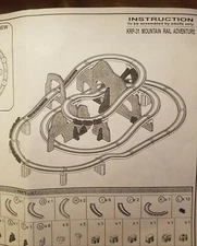 67 Piece Wood Train set MOUNTAIN RAIL ADVENTURE in box KRP-31 