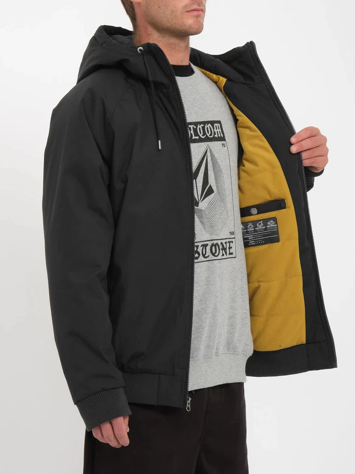 Volcom Hernan 10K Herren Winterjacke (schwarz) - Bild 3 von 4