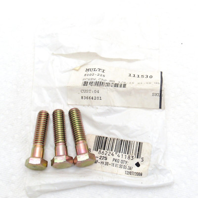Arctic Cat Snowmobile OEM 3/8-16x1.5 HH Cap Screws Bolts 8002-225