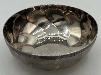 Christofle France Silver Plate TORSADES Swirl Bowl, 4 1/2