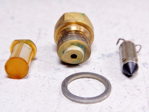 86 HONDA GL1200A GOLD WING ASPENCADE CARBURETOR FLOAT NEEDLE & SEAT #1 - Picture 5 of 7