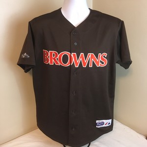 cleveland browns baseball jersey