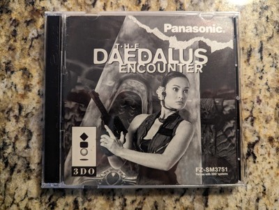 The Daedalus Encounter 3DO - 4 Discs & Manual - Disks in near mint condition