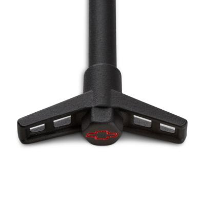 Chrome Big Block Chevy Air Cleaner | Red 454 Emblem | Round | 3 In - Foto 3