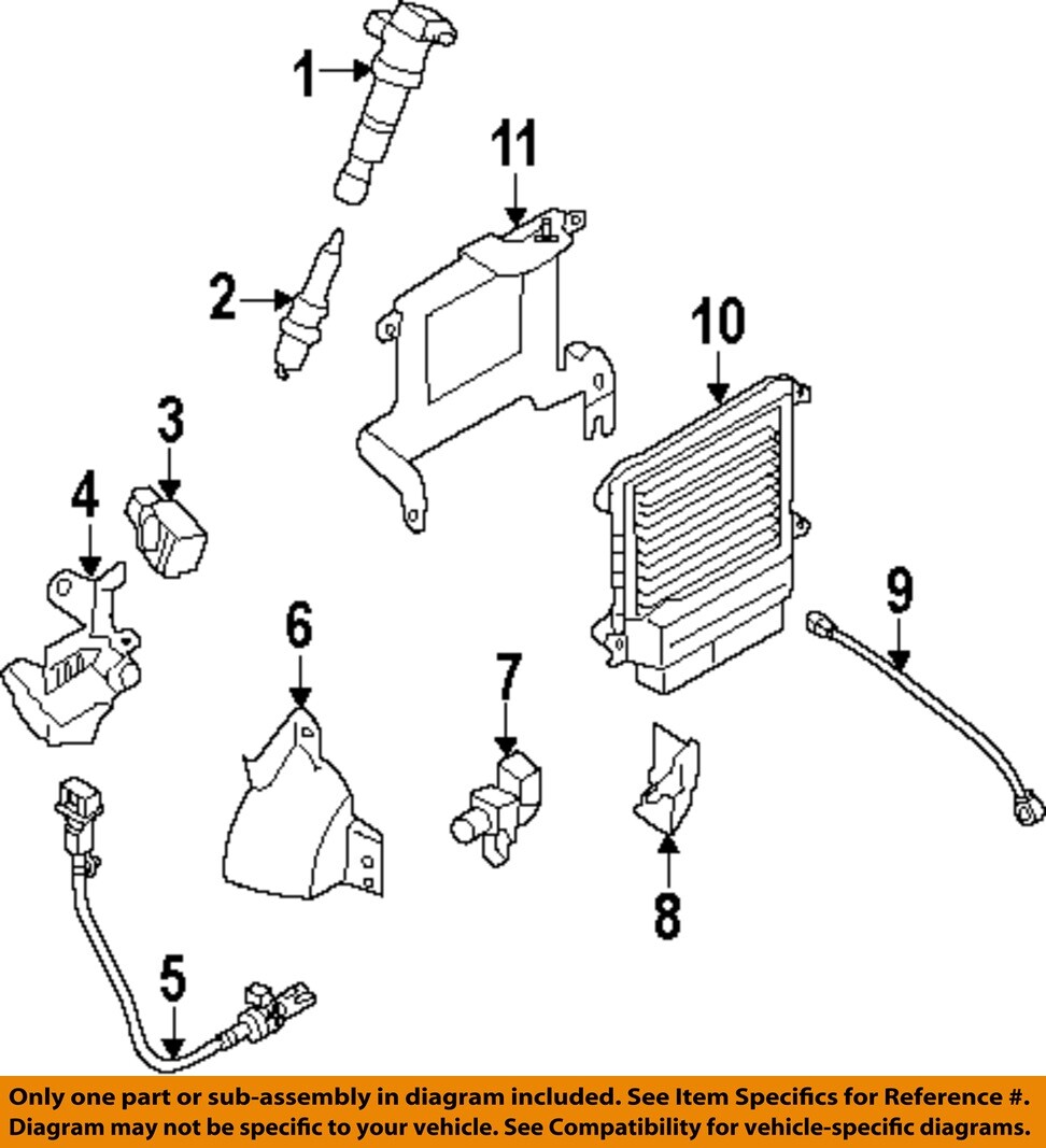 HYUNDAI OEM 11-16 Santa Fe Sport Ignition System-Spark Plug 1884711160