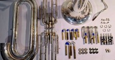 Dynasty Silver Convertible 3/4 - 3 Valve Tuba Parts