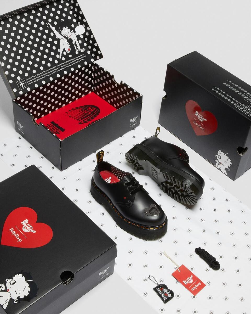 NIB Dr. Martens x Betty Boop 1461 Quad Platform RARE SHOES NIB Dr. Martens x Betty Boop 1461 Quad Platform RARE SHOES