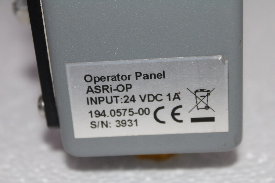 SANDVIK ASRi-OP Operator Panel 194.0575-00 | eBay