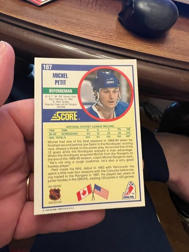 NHL hockey Premier Edition trading card You Pick Collectors Set 1990 - Picture 471 of 497