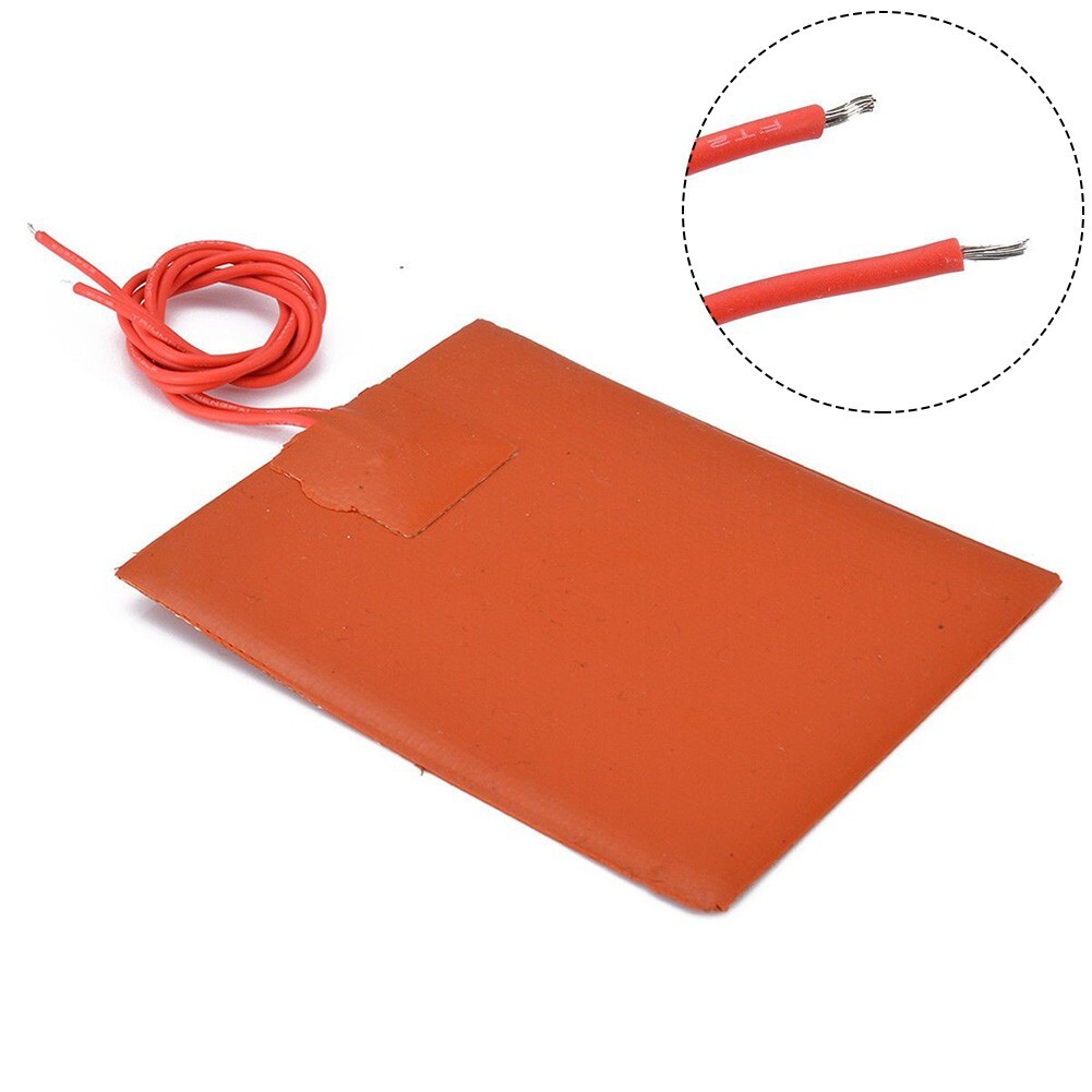 Silicon Rubber Heating Pad Waterproof 12V DC 20W Flexible Heater Pad 1pcs eBay