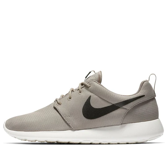 Nike Roshe One Light Taupe Brown Black Sail White Sneakers 511881-205 Men's 9.5