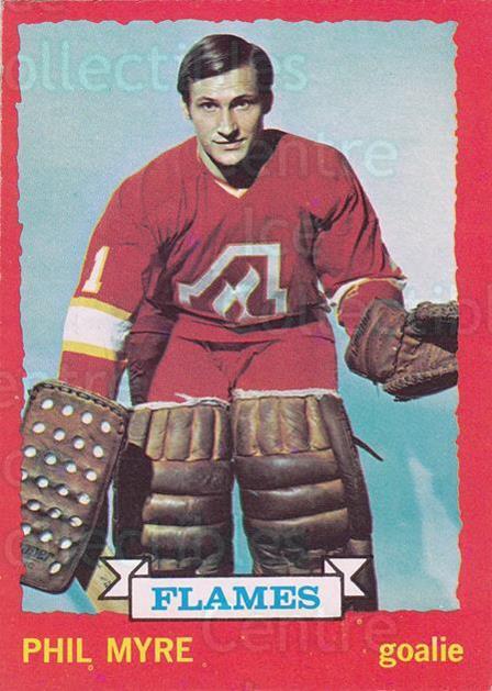 1973-74 O-pee-chee Grey Backs #77 Phil Myre